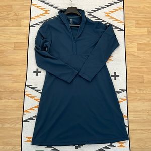 Title Nine Dress Half Zip Long Sleeve Large